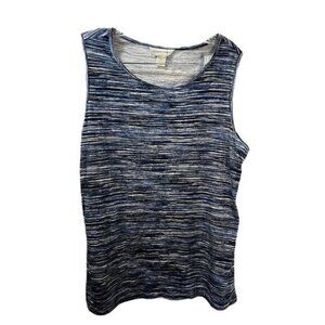 Christopher & Banks Tank Tops‎ Sleeveless Crew Neck Large